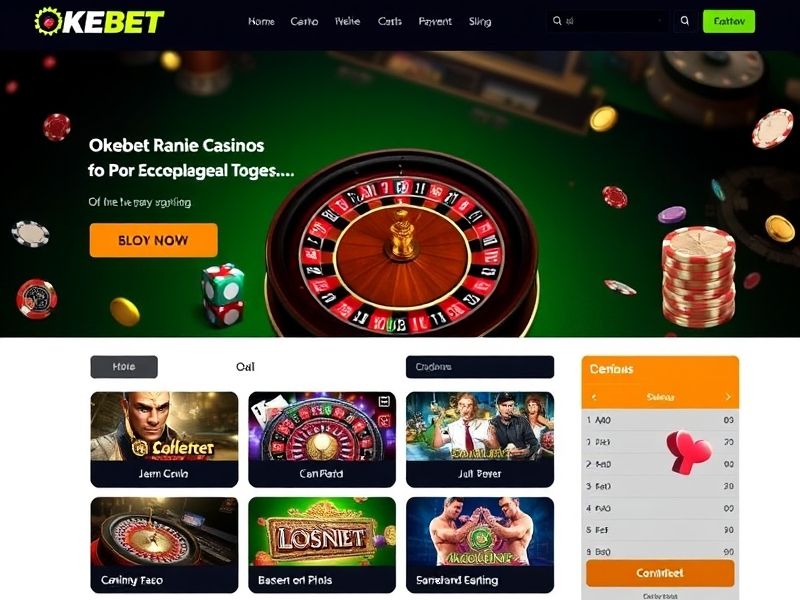 Experience the premier OKEBET Casino platform for trusted gambling games, including slots, poker, and live dealer options. Explore exclusive promotions, expert guides, and secure betting at okebet casino.com.